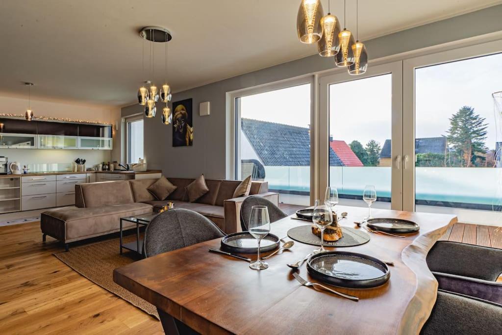 A&V Apartments Wunderschoene Penthouse Wohnung メールス エクステリア 写真