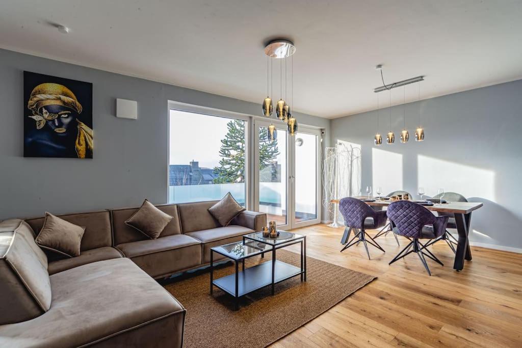A&V Apartments Wunderschoene Penthouse Wohnung メールス エクステリア 写真
